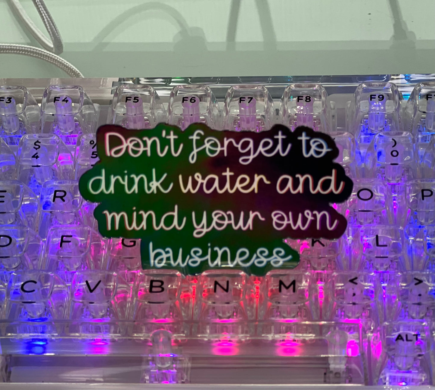Hydrate and Mind Your Business