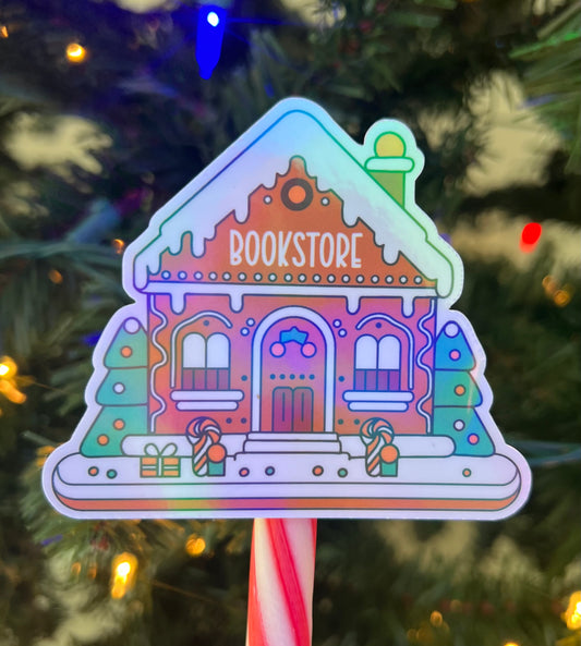 Bookstore Gingerbread House