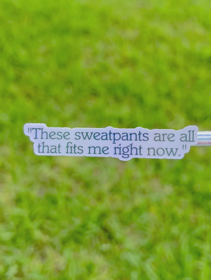 These Sweat Pants Are All That Fits Me Right Now